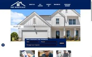 DHI Title Agency of Tillmans Corner website