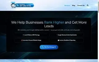 Top Fin Marketing website