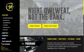 24e Health Clubs of Trussville website