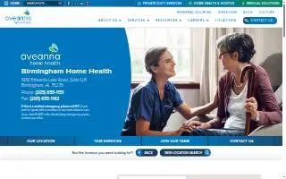 Aveanna Home Health of East Alabama (Trussville) website