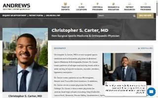 Christopher S. Carter, MD website