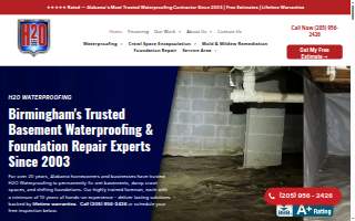 H2O Waterproofing of Trussville