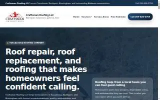 Craftsman Roofing LLC website