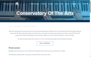 Conservatory of the Arts
