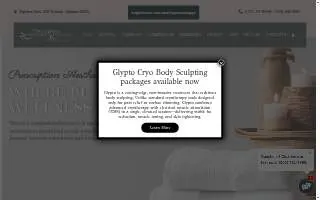 Prescription Aesthetic And Wellness Spa website