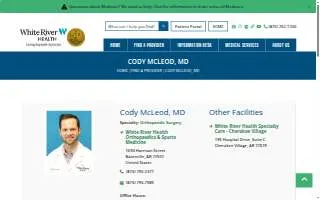 Cody McLeod, MD website