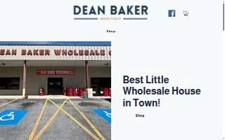 Dean Baker Wholesale Co website
