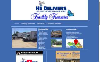 He Delivers, LLC & Earthly Treasures