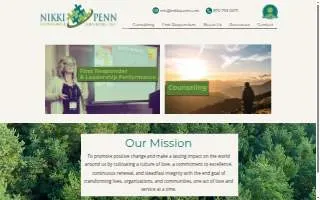 Nikki Penn Counseling & Consulting, PLLC website