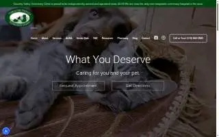 Country View Animal Care Center website