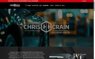 Chris Crain Collision website