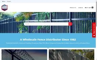 Fence Brokers, Inc. website