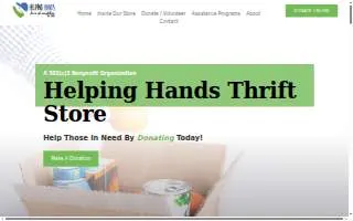 Helping Hands of Benton website