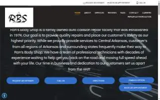 Ron's Body Shop of Benton website