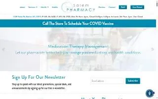 Salem Pharmacy website