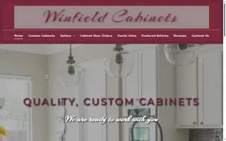 Winfield Cabinets LLC website
