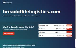 Bread of Life Logistics LLC