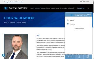 Cody W. Dowden, Attorney at Law of Bentonville