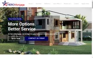 HERO Mortgage website