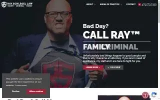 Schlegel Law Firm website