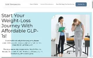SLIM Therapeutics - Peptide Weight Loss Clinic - NWA of Bentonville website