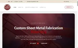Blytheville Sheet Metal Inc website