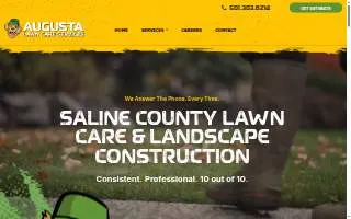 Augusta Lawn Care of Saline website