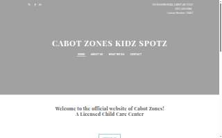 Cabot Zones Kidz Spotz
