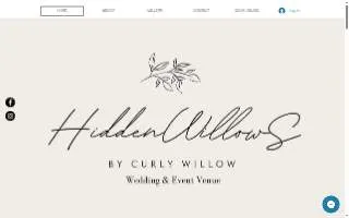Hidden Willows website