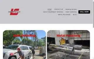 Lickety Split Auto Detailing & Metal Polishing website