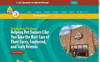Safari Pets of Cabot website
