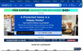 Sears Appliance Repair of Cabot website