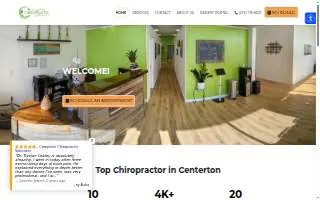 Complete Chiropractic Solutions website