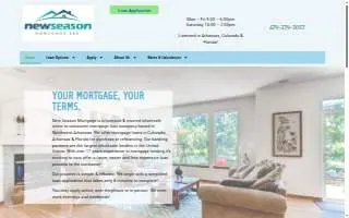 New Season Mortgage, LLC of Bentonville website