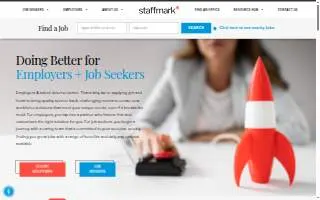 Staffmark of Centerton website
