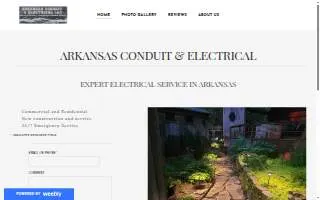 Arkansas Conduit & Electrical website
