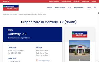 Baptist Health Urgent Care - Conway South