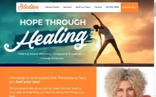 Bledsoe Chiropractic/Disc Center of America Conway website