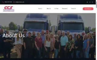 Conway Courier Services website