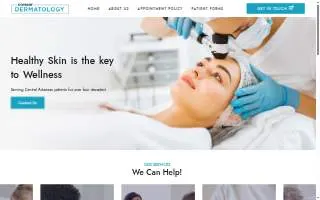 Conway Dermatology Clinic website