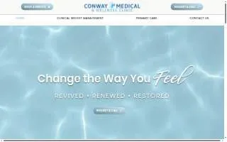 Conway Medical & Wellness Clinic website