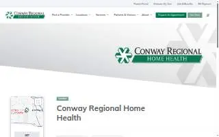Conway Regional Home Health website