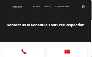 Crawl Space Fixers LLC website