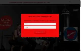 Get Fit Arkansas website