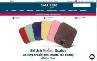 Salter Inc website