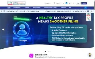 Income Tax Place of El Dorado website