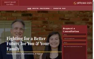 James B. Bennett Law Office website