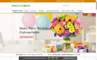 Morgan Florist, LLC website