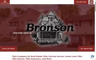 Bronson Abstract Company website