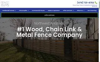 Fence Guys of Fayetteville website